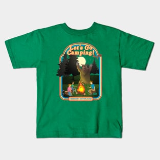 Let's Go Camping Kids T-Shirt